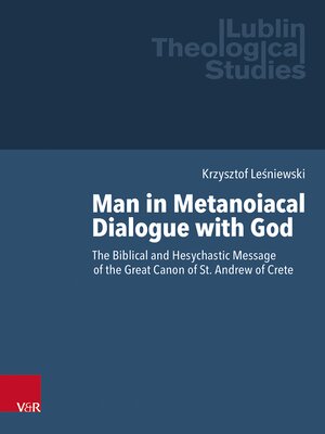 cover image of Man in Metanoiacal Dialogue with God